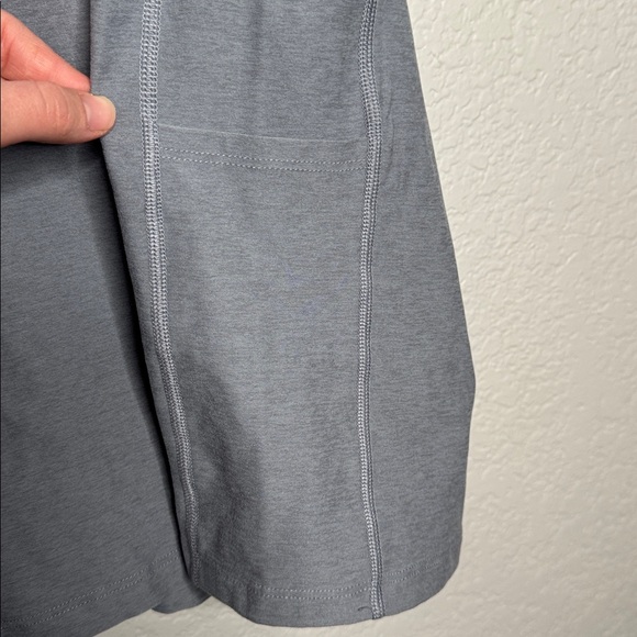 NEW Beyond Yoga Spacedye Get Up And Go Pocket Biker Jumpsuit Sz XL Grey - Picture 3 of 12